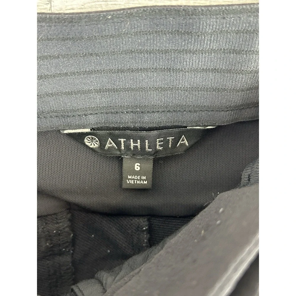 Athleta Women's Black Pull On Pants 6
